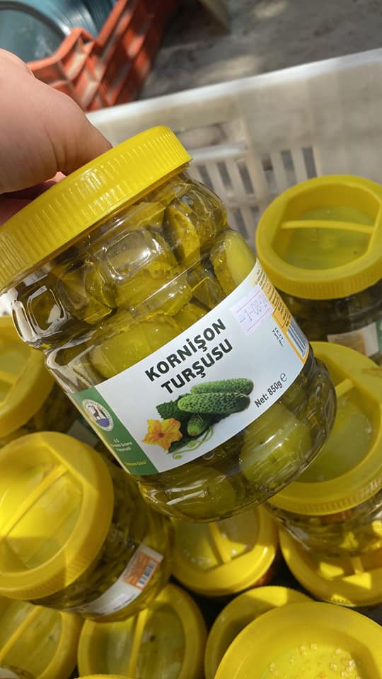 Dilimli Kornişon Turşusu