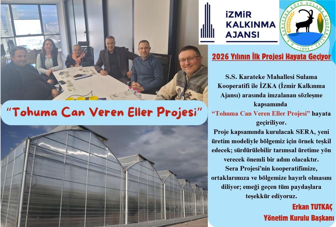 Başkan Tutkaç: “Tohuma Can Veren Eller Projesi Bölgemize Değer Katacak”